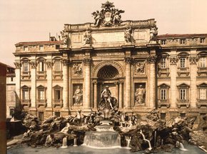 Fountain of Trevi, Rome, Italy