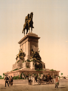 Garibaldi's Monument, Rome, Italy