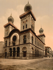 Jewish temple, Turin, Italy