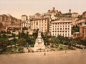 Piazza Acquaverde, Genoa, Italy