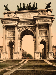 The Arch of Peace, Milan, Italy