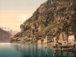 The Ponale Road, Riva, Lake Garda, Italy