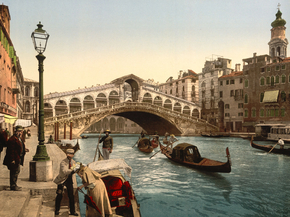 The Rialto Bridge, Venice, Italy