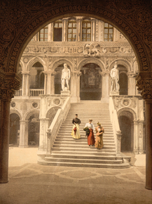 The Staircase of the Giant's, Venice, Italy
