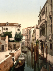 Three Bridges, Venice, Italy