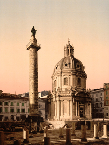 Trajan's Pillar, Rome, Italy