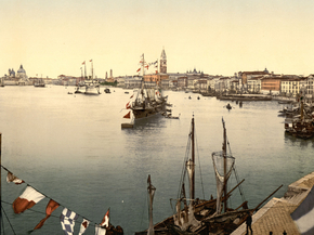 Venice harbor, Venice, Italy