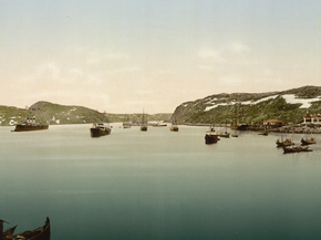 General view, Port Catherine, Kola Peninsula, Russia