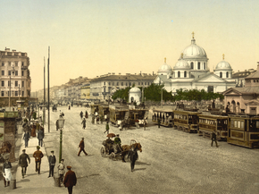 The Place Snamjensky, St. Petersburg, Russia