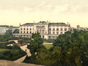 University and Royal Garden, Konigsberg, East Prussia, Germany