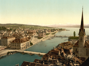 From Peter Church, with Farumunster and Alpenkette, Zurich, Switzerland