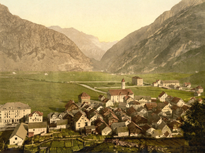 General view, Andermatt, Switzerland