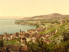 Montreux and Clarens, Geneva Lake, Switzerland