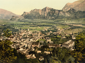 Ragatz, general view, St. Gall, Switzerland