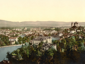 Thun, general view, Bernese Oberland, Switzerland