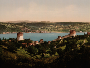 Bosphorus, Rumeli and Anadali-Hissar, Constantinople, Turkey Bosphorus, Rumeli and Anadali-Hissar, Constantinople, Turkey
