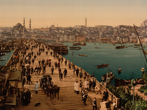 Kara-Keui, bridge, Constantinople, Turkey