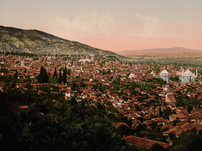 View of the city, Bursa, Turkey