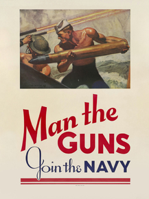 Man the Guns Join the Navy