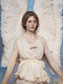 Abbott Handerson Thayer - Angel | Эббот Хэндерсон Тейер