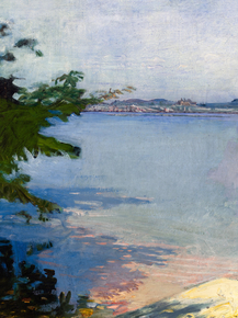 Abbott Handerson Thayer - Dublin Pond, New Hampshire | Эббот Хэндерсон Тейер