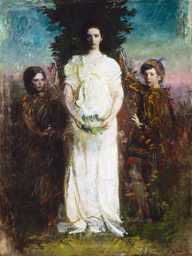 Abbott Handerson Thayer - My Children | Эббот Хэндерсон Тейер