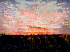Abbott Handerson Thayer - Sunrise or Sunset | Эббот Хэндерсон Тейер