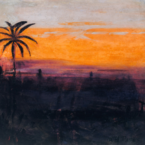 Abbott Handerson Thayer - The Sky Simulated | Эббот Хэндерсон Тейер