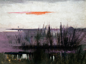 Abbott Handerson Thayer - The Sky Simulated | Эббот Хэндерсон Тейер