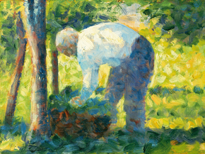 Georges Seurat - The Gardener | Жорж Сёра