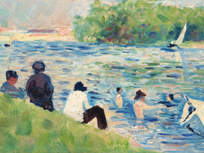 Georges Seurat - Bathers | Жорж Сёра