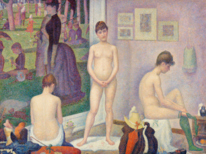 Georges Seurat - Models. Poseuses | Жорж Сёра