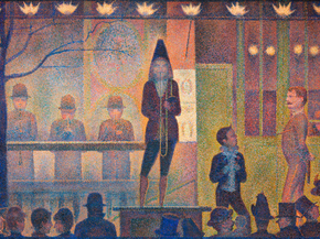 Georges Seurat - Circus Sideshow | Жорж Сёра