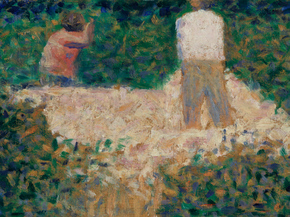Georges Seurat - Two Stonebreakers | Жорж Сёра