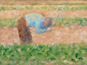Georges Seurat - Man with a Hoe | Жорж Сёра