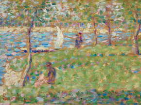 Georges Seurat - Study for La Grande Jatte | Жорж Сёра