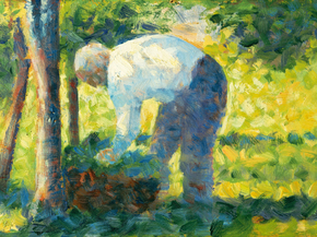 Georges Seurat - The Gardener | Жорж Сёра