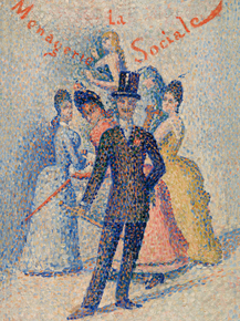 Georges Seurat - The Ladies' Man | Жорж Сёра