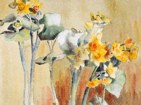 Hannah Borger Overbeck - Orange Flower without Margin | Ханна Боргер Овербек Hannah Borger Overbeck - Orange Flower without Margin | Ханна Боргер Овербек