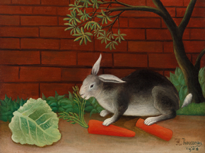 Henri Rousseau - The Rabbit's Meal | Анри Руссо