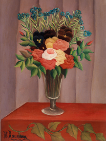 Henri Rousseau - Bouquet of Flowers | Анри Руссо