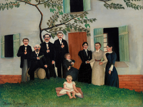 Henri Rousseau - The Family | Анри Руссо