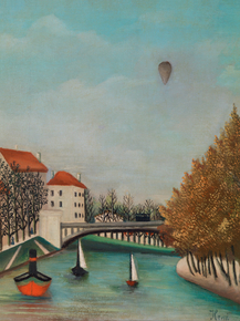 Henri Rousseau - Study for View of the Pont de Sevres | Анри Руссо