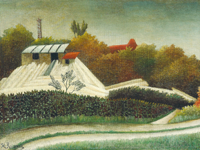 Henri Rousseau - Sawmill, Outskirts of Paris | Анри Руссо