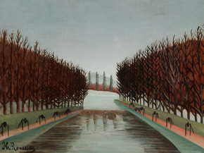 Henri Rousseau - Le canal | Анри Руссо