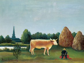Henri Rousseau - Scene in Bagneux on the Outskirts of Paris | Анри Руссо