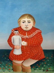 Henri Rousseau - Child with Doll | Анри Руссо