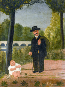 Henri Rousseau - Stroller and Child | Анри Руссо