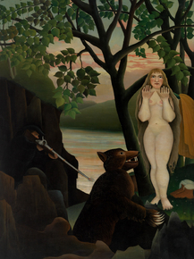 Henri Rousseau - Unpleasant Surprise | Анри Руссо
