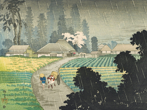 Сётэй Такахаси - Magome, from Eight Views in South of Tokyo